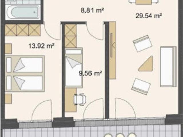 Terrassenwohnung kaufen in Kommingen, Götzis