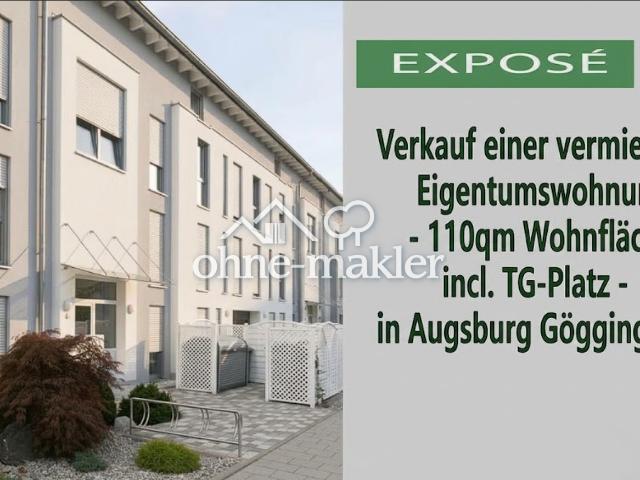 Apartment kaufen in Göggingen-Nordwest, Augsburg