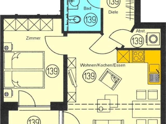 Apartment mieten in Stötteritz, Leipzig