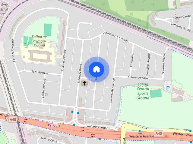 House for rent in London Borough of Ealing, Perivale