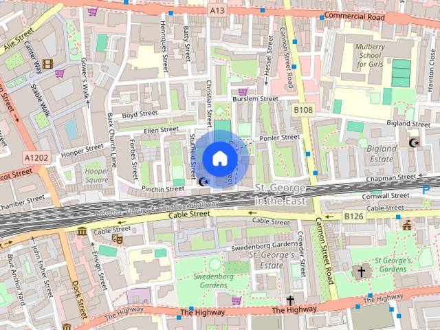 Apartment for rent in St. George in the East, Greater London