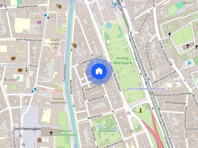 Appartement location à Muinkparkwijk, Gent