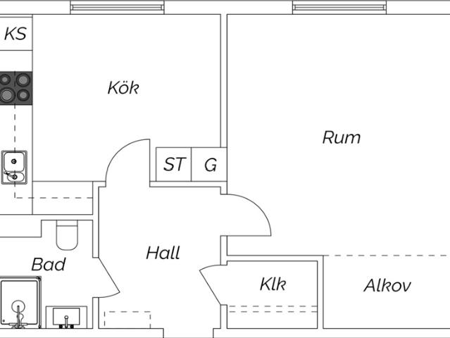 Bostadsrätt till salu