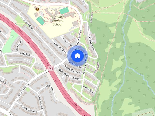 House for rent in Caerleon, Wales