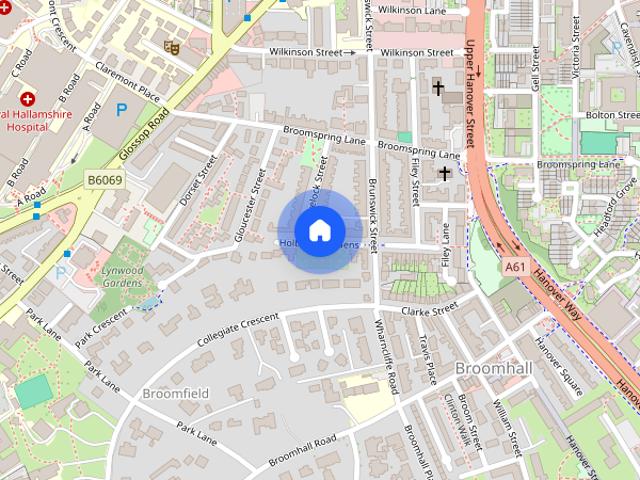 Apartment for rent in Saint George's, South Yorkshire