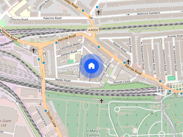 Apartment for rent in College Park, Greater London