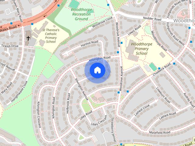 House for rent in Woodthorpe, Sheffield