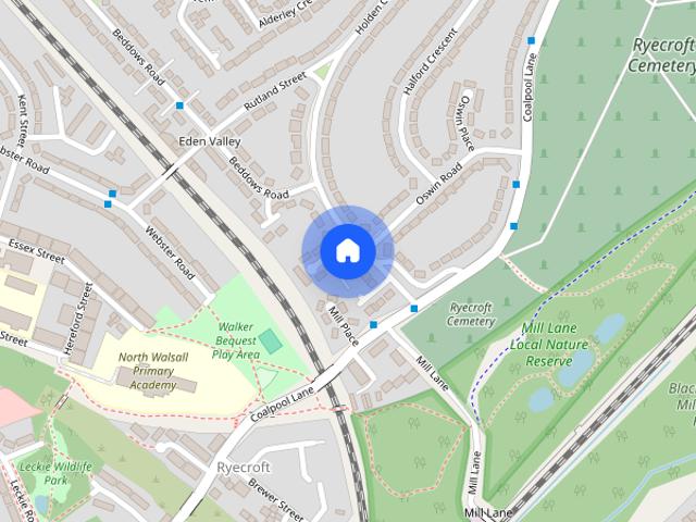 Apartment for rent in Ryecroft Coalpool - Rose Bank, Walsall
