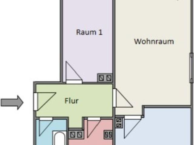 Apartment mieten in Bahnhofsvorstadt, Plauen