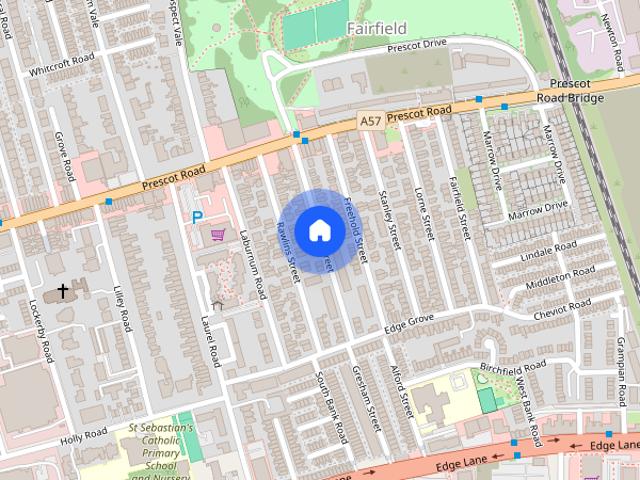 House for rent in Fairfield, Calderstones