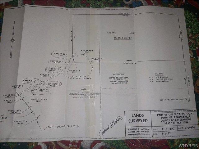 Farm for sale in Franklinville, New York
