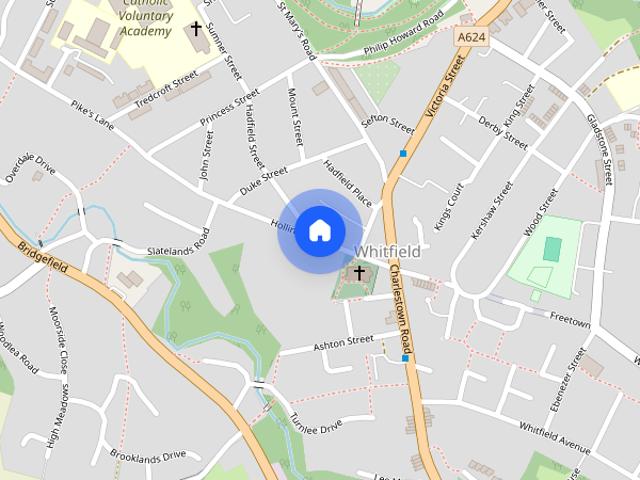 House for rent in Whitfield, Charlesworth