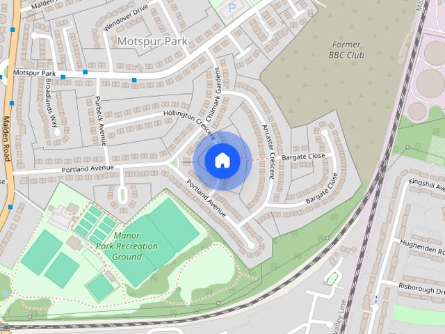 House for rent in New Malden, Motspur Park