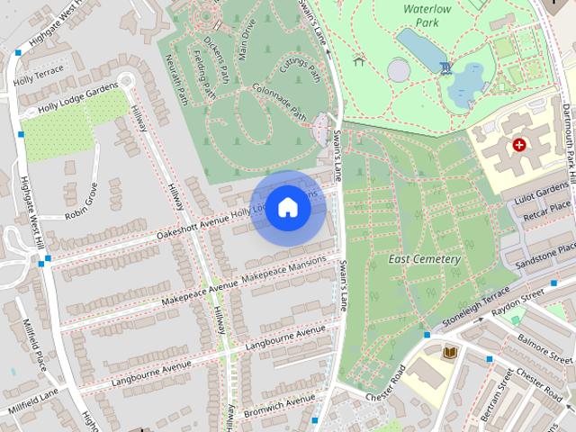 Apartment for rent in Holly Lodge Estate, Greater London