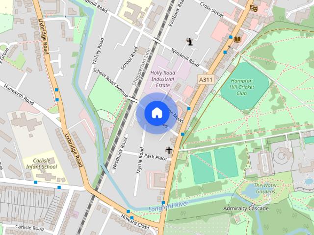 Apartment for rent in Hampton Hill, Greater London