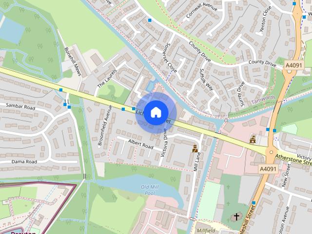 Apartment for rent in Fazeley, Boley Park