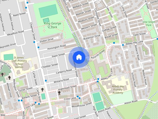 House for rent in Georgia, Greater Manchester