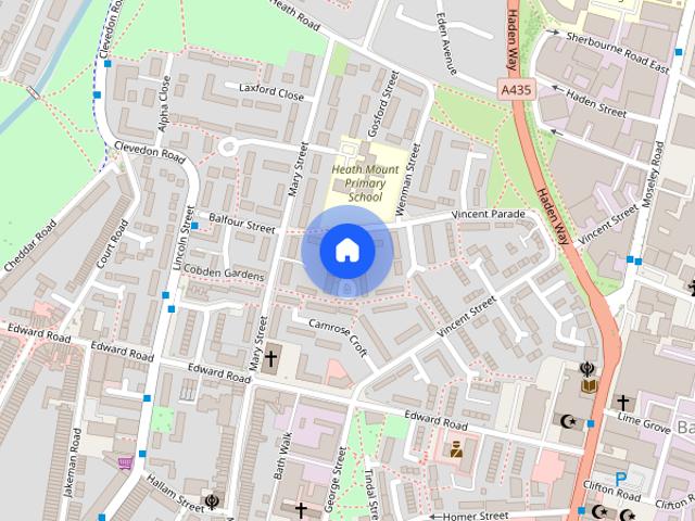 House for rent in Balsall Heath, West Midlands