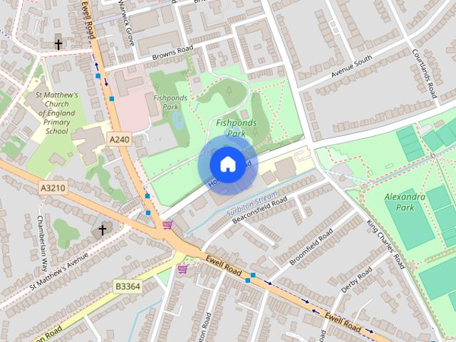 Apartment for rent in Berrylands, Greater London