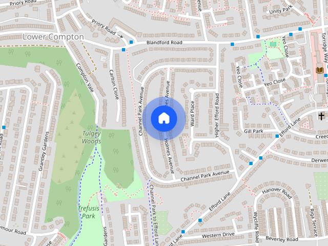 House for rent in Higher Compton, Mount Wise