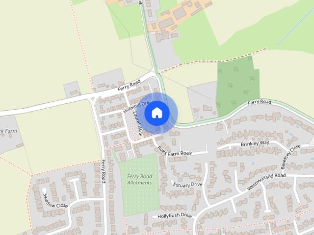 House for rent in Felixstowe, Eastbridge