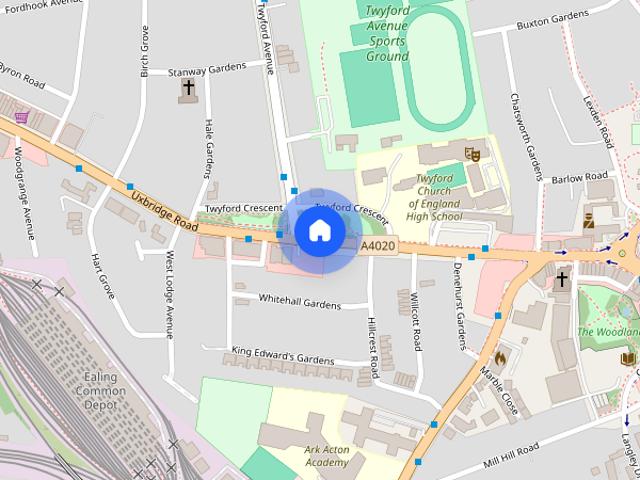 Apartment for rent in London Borough of Ealing, Cat Hill