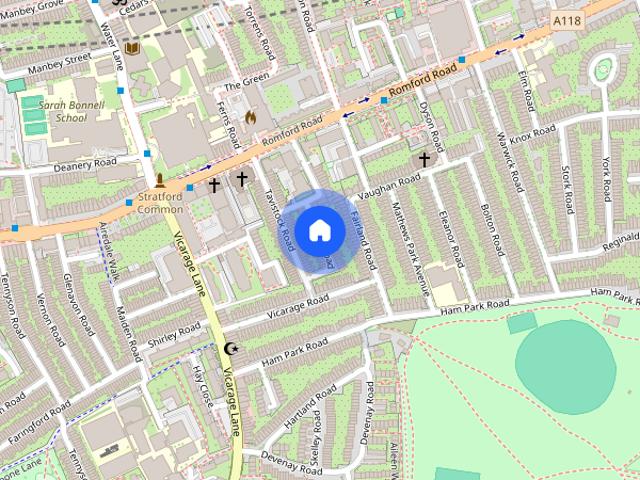 House for rent in Maryland, Greater London