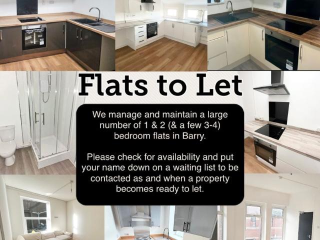 Apartment for rent in Barry Island, Barry
