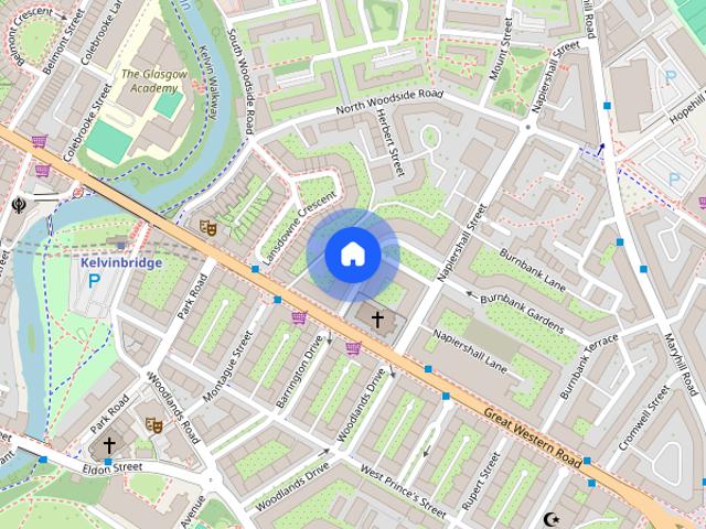 Apartment for rent in Queen's Cross, Glasgow