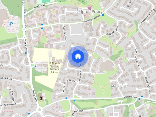 House for rent in The Villas, Macclesfield