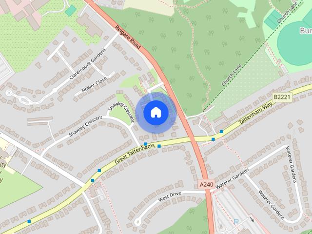 Apartment for rent in Burgh Heath, Reigate and Banstead