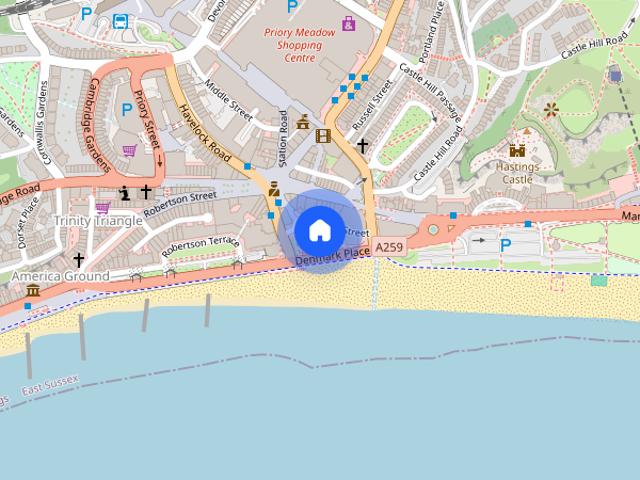 House for rent in Trinity Triangle, Hastings