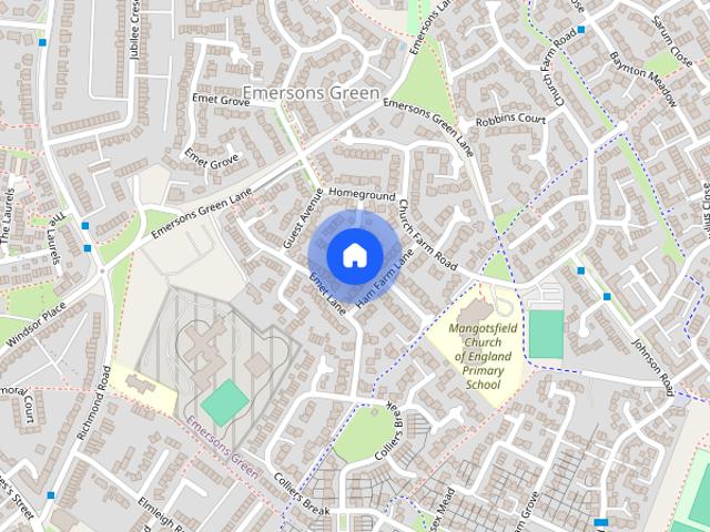 House for rent in Vinney Green, Kingswood