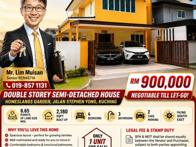 House for sale in Batu Kawa, Sarawak