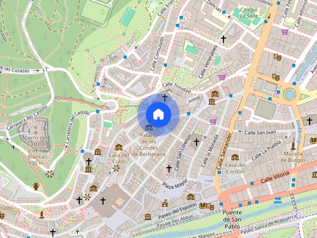 Apartamento en alquiler en Centro, Burgos