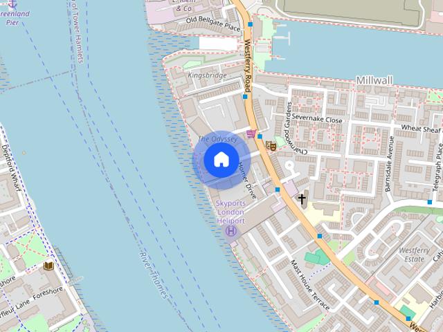 Apartment for rent in Isle Of Dogs, Isle Of Man