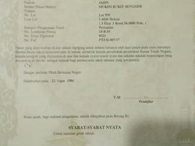 Property for sale in Selandar, Jasin