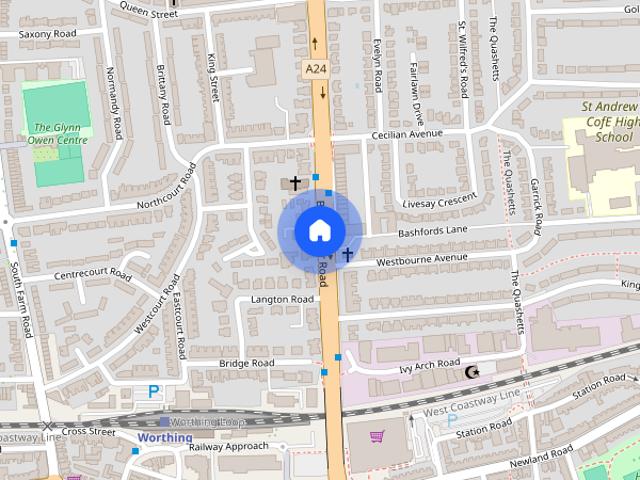 House for rent in Worthing, West Sussex