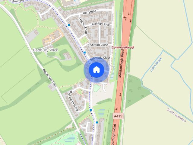 House for rent in Badbury, Swindon