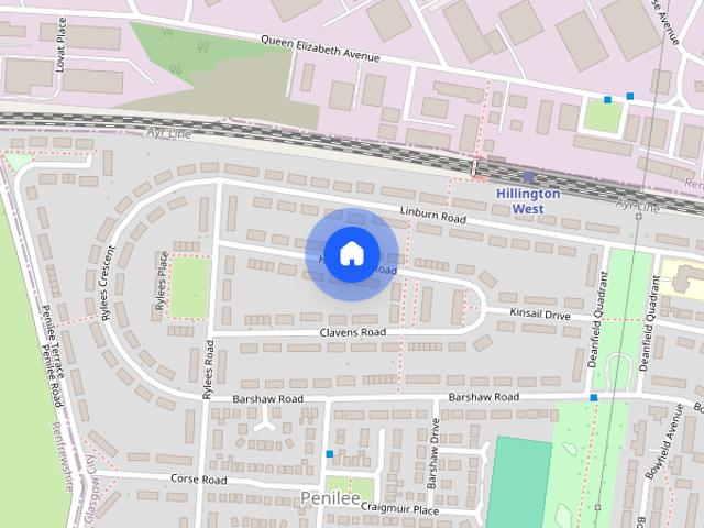 Apartment for rent in Penilee, Scotland