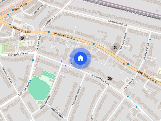House for rent in Brondesbury, Greater London
