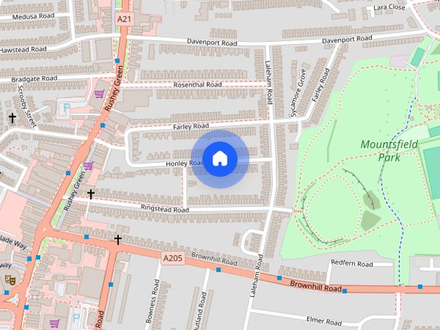 House for rent in London Borough of Lewisham, Greater London