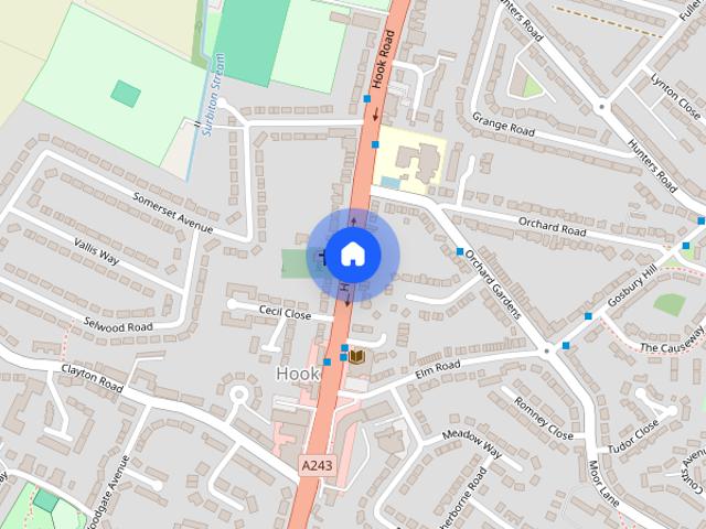 Apartment for rent in Hook, Greater London