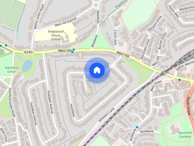 House for rent in Woodcote, Epsom