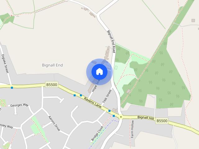 House for rent in Bignall End, Newcastle-under-Lyme