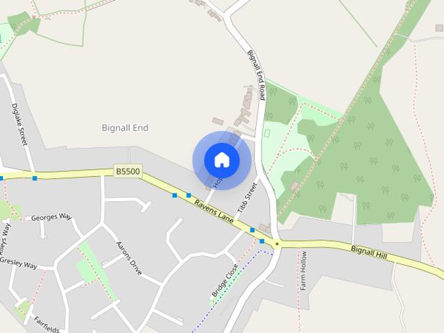House for rent in Audley Rural, Butterton