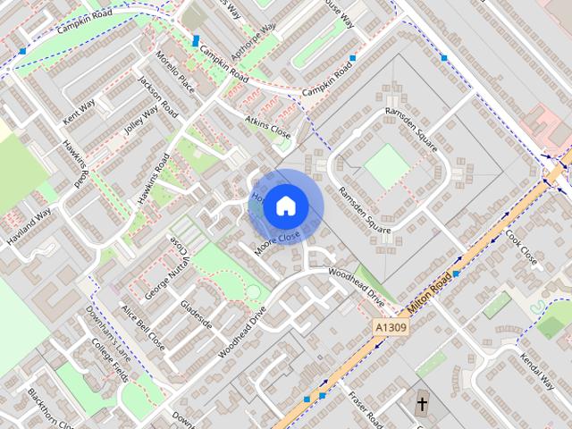 House for rent in Chesterton, Arbury