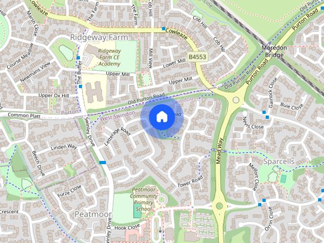 House for rent in Peatmoor, Swindon