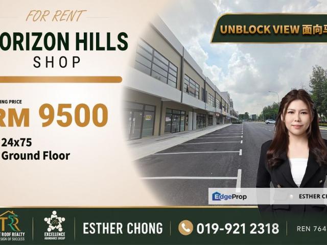Shop for rent in Pulai, Bukit Ledang