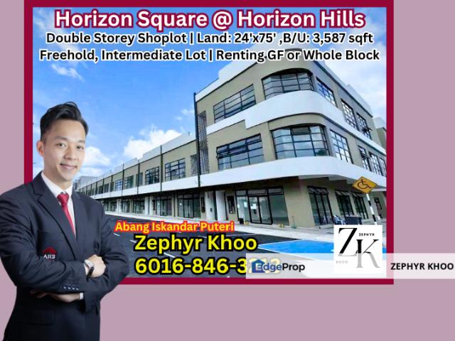 Shop for rent in Pulai, Bukit Ledang